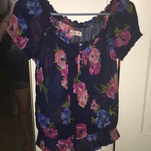 Hollister Floral Top
